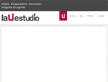Tablet Screenshot of lauestudio.com